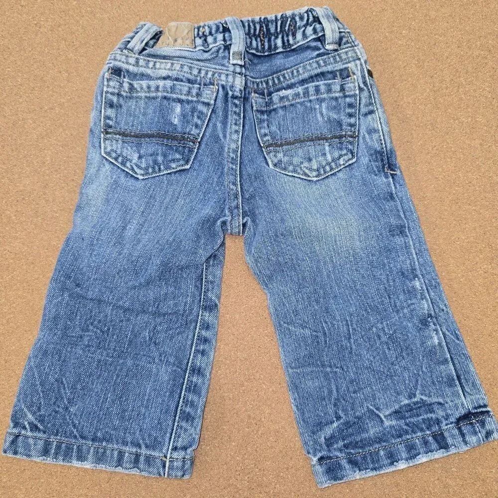 Infant Boy Bottoms 12-18Monthes 2 Jeans & 2 Shorts (C13,14,19)
